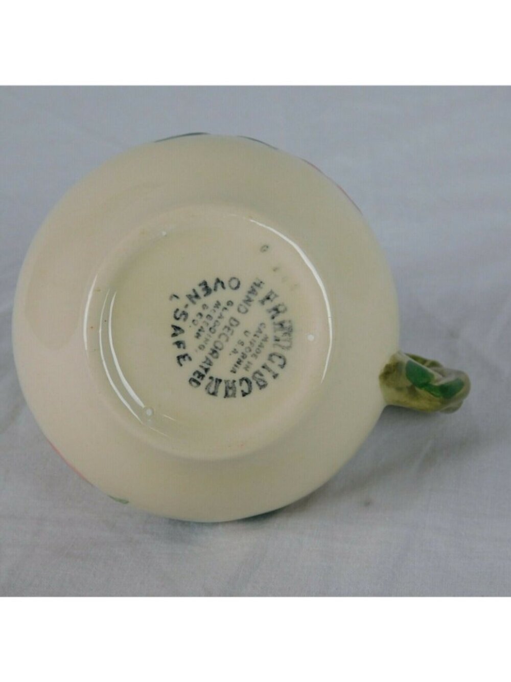 Franciscan Desert Rose Creamer 3.5" 6 oz. Made in California USA Gladding McBean - Picture 6 of 7